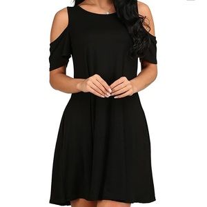 Cold Shoulder Dress